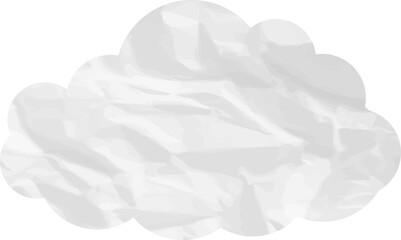 cloud paper art