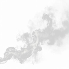 swirling movement of white smoke group