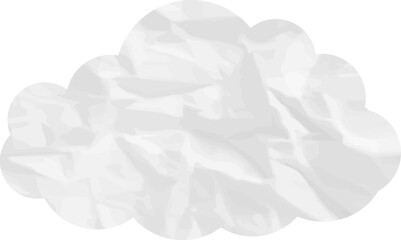 cloud paper art