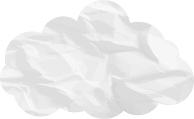 cloud paper art