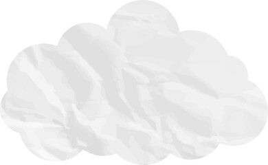 cloud paper art