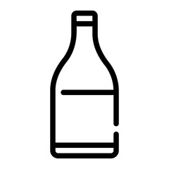 soy sauce line icon