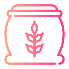 flour gradient icon