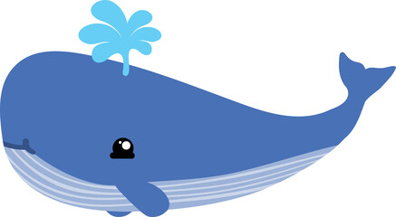 cute whale cartoon
