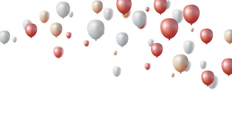 Birthday greeting vector background design. Happy birthday to you text with colorful balloons in pattern space elements for birth day celebration. Vector illustration.