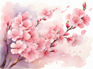 sakura pink cherry blossoms