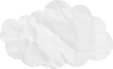 Fototapeta na wymiar cloud paper art. cloudscape weather
