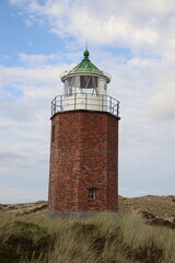 Sylt, Leuchtturm Quermarkenfeuer bei Kampen
