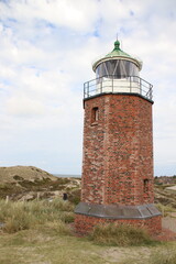 Sylt, Leuchtturm Quermarkenfeuer bei Kampen