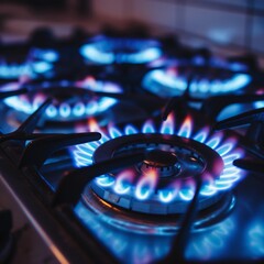 Cooking with Gas: Blue Flames of Heat