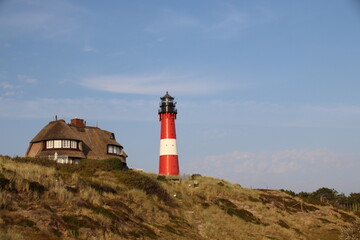 Fototapeta na wymiar Lighthouses of Sylt, North Frisia, Germany