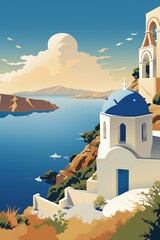 Reisefoto Griechenland - obrazy, fototapety, plakaty