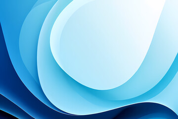 Fototapeta premium Shiny blue wave lines, light lines and technology background, energy and digital concept for technology business template. Vector illustration.