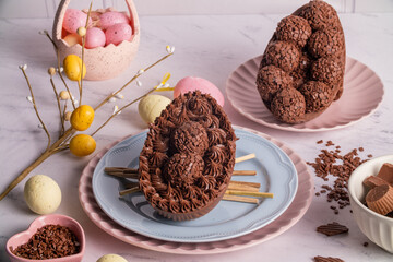 Brazilian gourmet easter egg concept