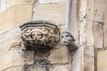 Exterior corbels, Saint Mary's, Castlegate, York
