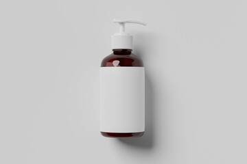 Pump Bottle For Mockup