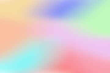 Abstract  rainbow colorful pastel gradient ombre color blend background, illustration