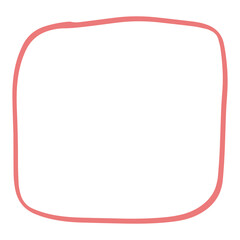 square red frame for text