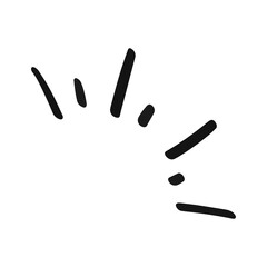 simple comic doodle element