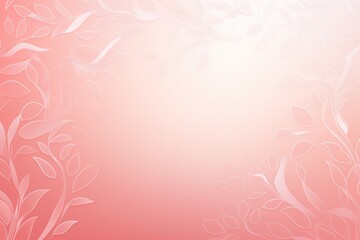 salmon soft pastel gradient modern background with a thin barely noticeable floral ornament
