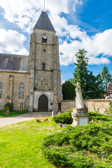 Fototapeta na wymiar église de Bonnelles, 78 Yvelines