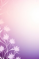 thistle soft pastel gradient modern background with a thin barely noticeable floral ornament