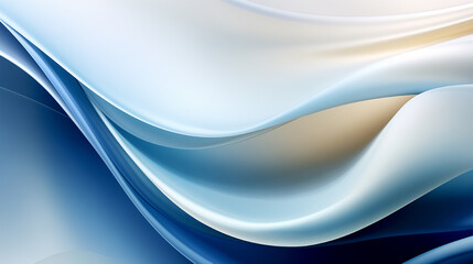 Fototapeta premium Vibrant blue abstract with light, bronze tones, and dynamic curves, perfect for modern design.
