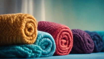 close up of a towel