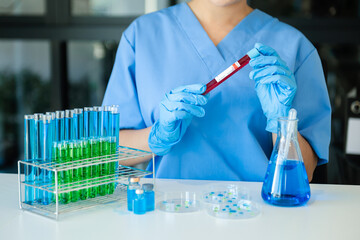 Dctor work on digital tablet healthcare doctor technology tablet using computer in laboratory study