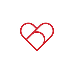 Simple Love Line Logo