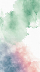 Watercolor splash, colorful decorative element or background for your designs