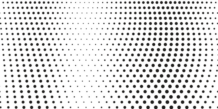 Dot pattern seamless background. Polka dot pattern template Monochrome dotted texture design dots modern
