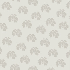 Beautiful damask pattern. Royal pattern with floral ornament. Seamless wallpaper with a damask pattern.