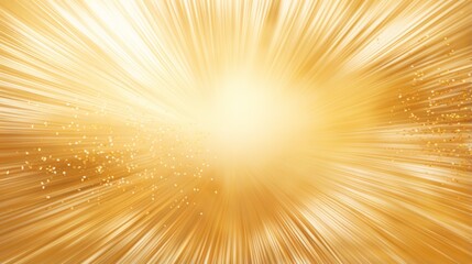 Vibrant burst of light against a golden background