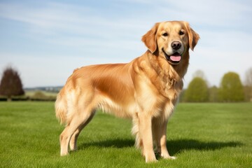 Golden retriever clipart