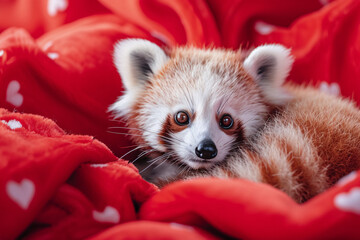 Obraz premium Happy Valentine Animal