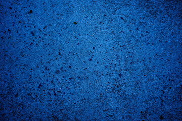 Fototapeta na wymiar Beautiful abstract grungy cool blue stucco wall background. Pantone of the year color concept background with space for text