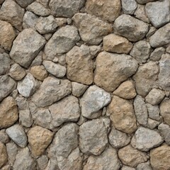 Grey Rock Surface: Natural Texture Illustration for Backgrounds & Design
