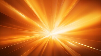 Orange and yellow background with a burst of light