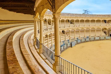 Foto op Plexiglas Bullfighting arena The Plaza de Toros in Ronda, Spain © Anna Baranova
