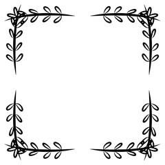 Border Frame Ornament