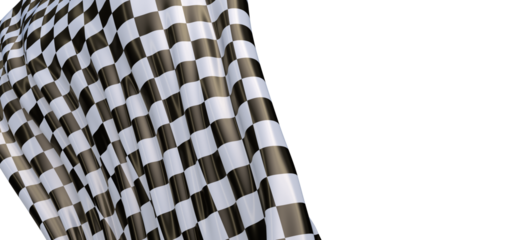 flag finish race sport 3d champion winner