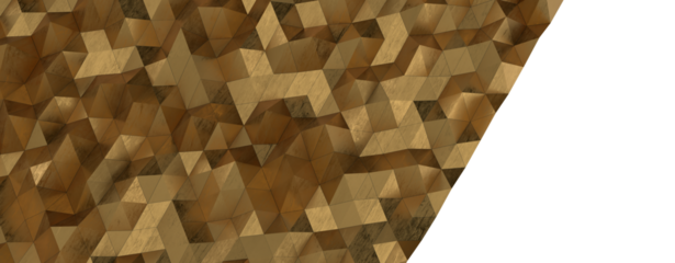 Luxurious VIP Invitation template with gold polygon background