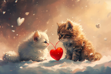 Happy Valentine Animal