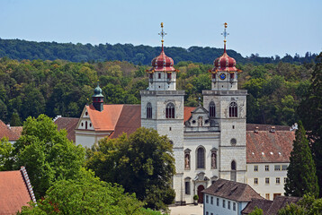 Kloster Rheinau, ehemaliger Benediktinerkloster im Kanton Zürich, Schweiz