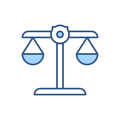 Libra related vector icon. Isolated on white background. Vector illustration