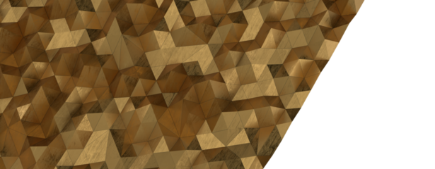 Luxurious VIP Invitation template with gold polygon background