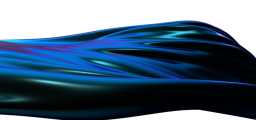 Wave of TranWave of Tranquility: Abstract 3D Blue Wave Illustration for Serene Designsquility: Abstract 3D Blue Wave Illustration for Serene Designs