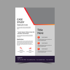 Corporate business flyer template design, Brochure design, cover modern layout, annual report, poster, flyer in A4 with colorful business proposal, promotion, advertise, publication, cover page