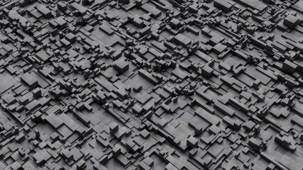 top view of cement city pattern concept